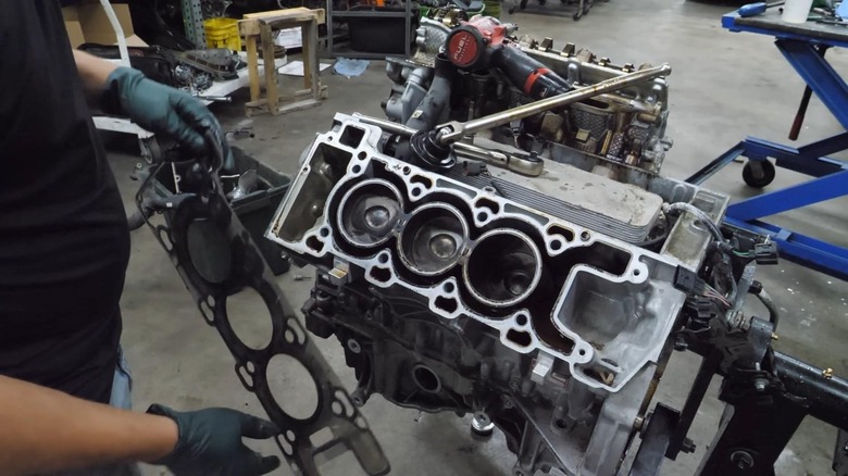 AJ Jaguar V6 Engine Block