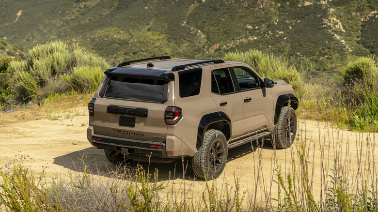 Toyota 4Runner TRD Pro parked off-road