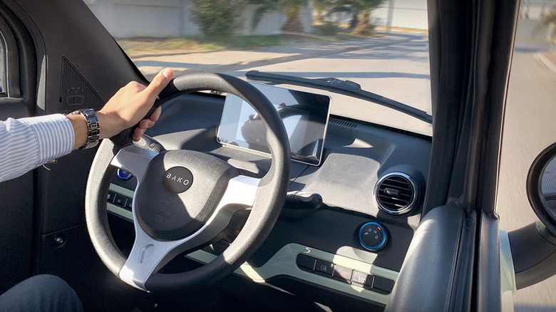 Bako Motors vehicle interior