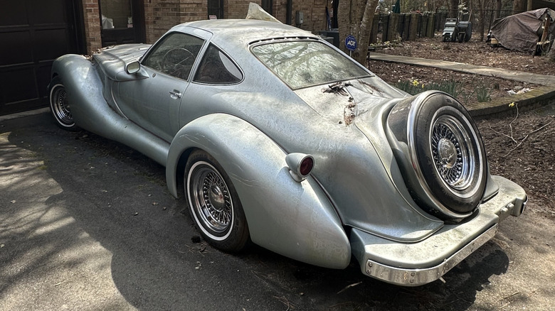 Silver Kanzler Coupe rear 3/4