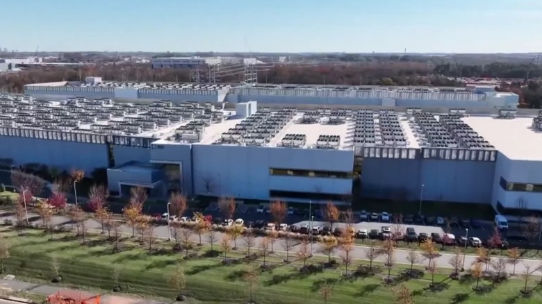 Loudon County data center buildings.