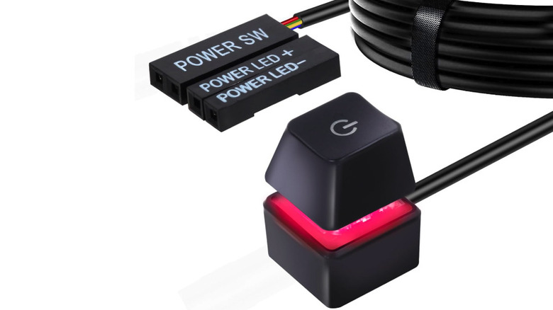 Azmxdvp external PC power button