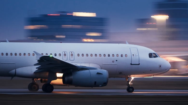 Aircraft in flight