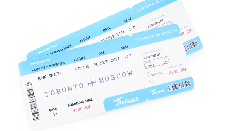 Airline tickets