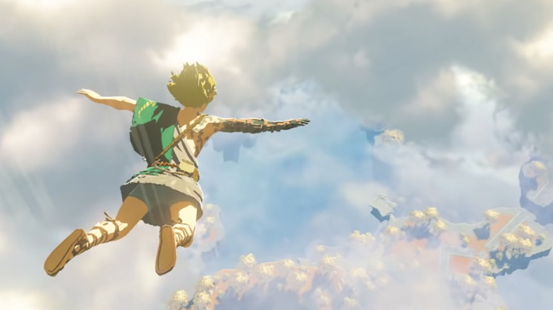 Screenshot from an early Breath of the Wild 2 trailer