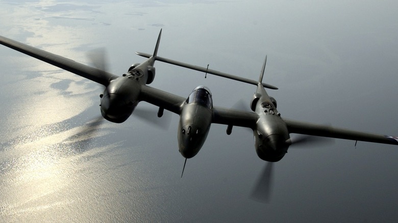 The restored Glacier Girl in flight