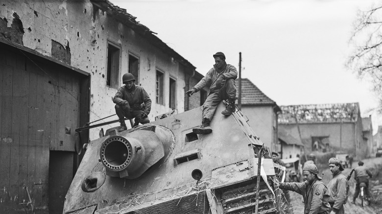 A tiger tank
