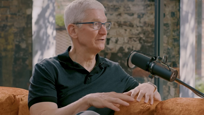 Tim Cook explaining Apple's mining policies
