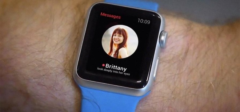 Tinder clone for Apple Watch uses heartbeat to determine matches