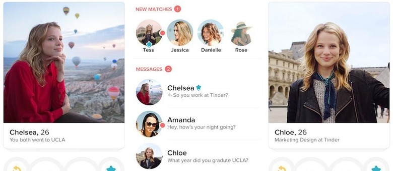 Tinder updates with new profile info, improved messaging, and better algorithms