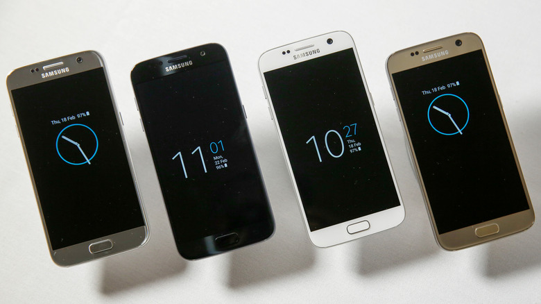 always-on display on Samsung smartphones