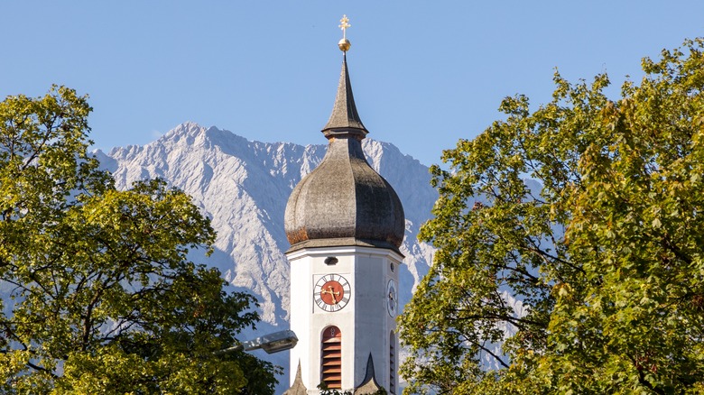 a church spire