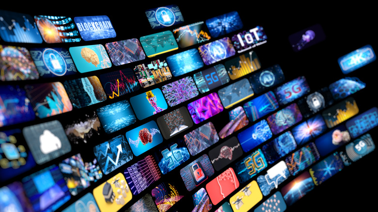 TV app logos
