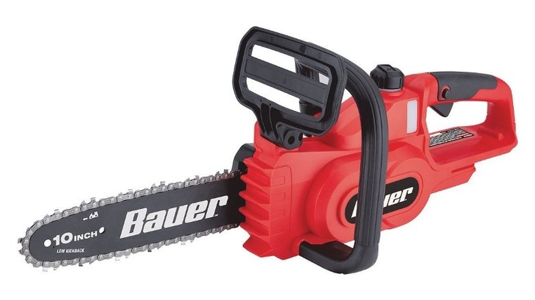 Bauer 20V cordless chainsaw