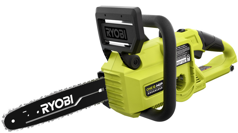 One+ HP 18V Brushless 10-inch Battery Chainsaw