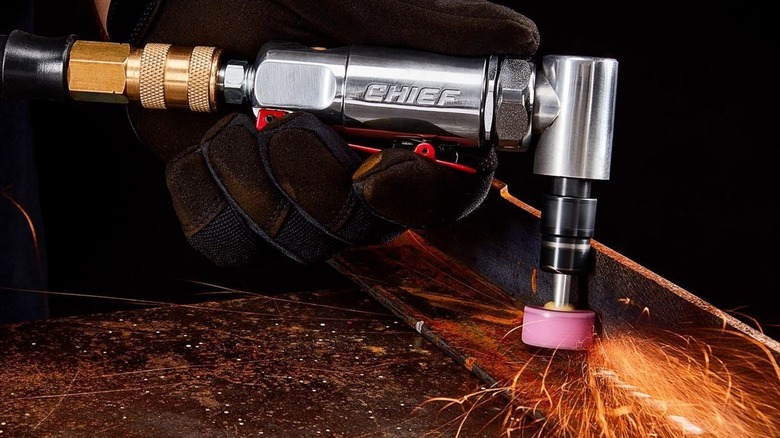 Chief pneumatic die grinder