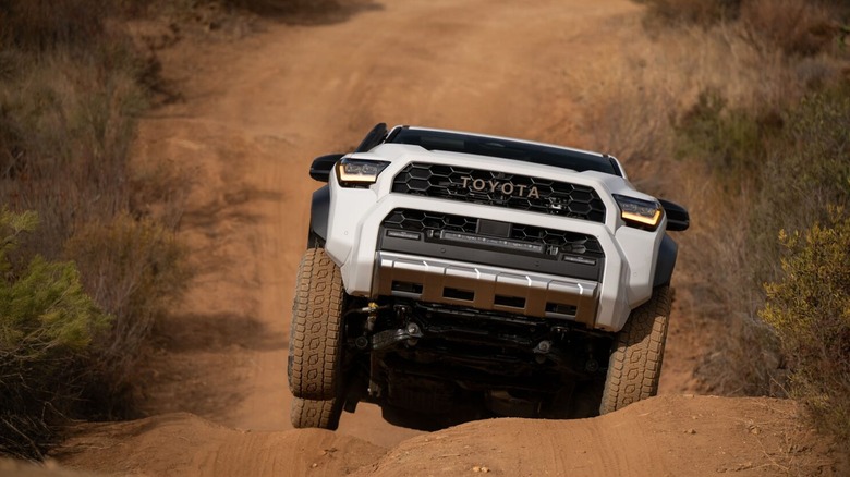 2025 4Runner Navigating Rugged Uphill Terrain