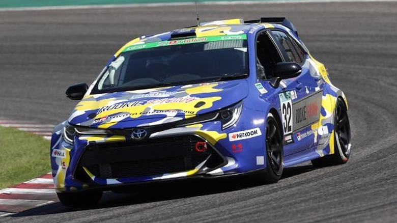 Toyota Corolla Hatchback hydrogen-powered race car
