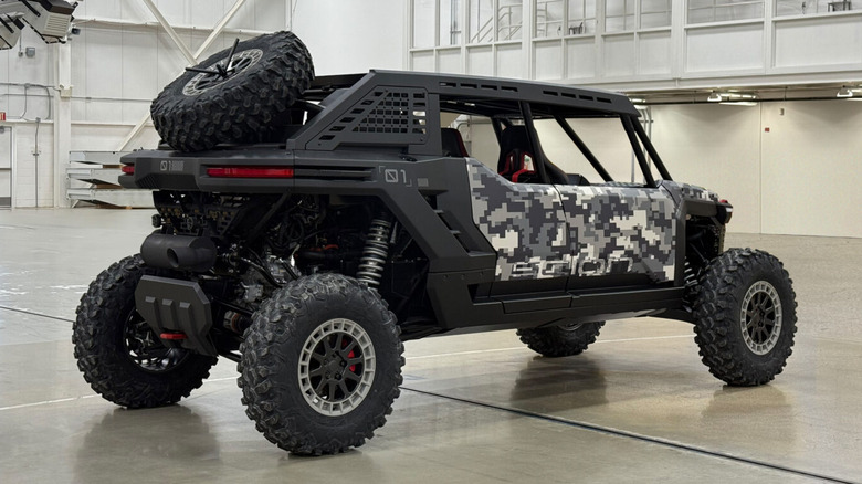 Scion 01 side-by-side concept parked indoors