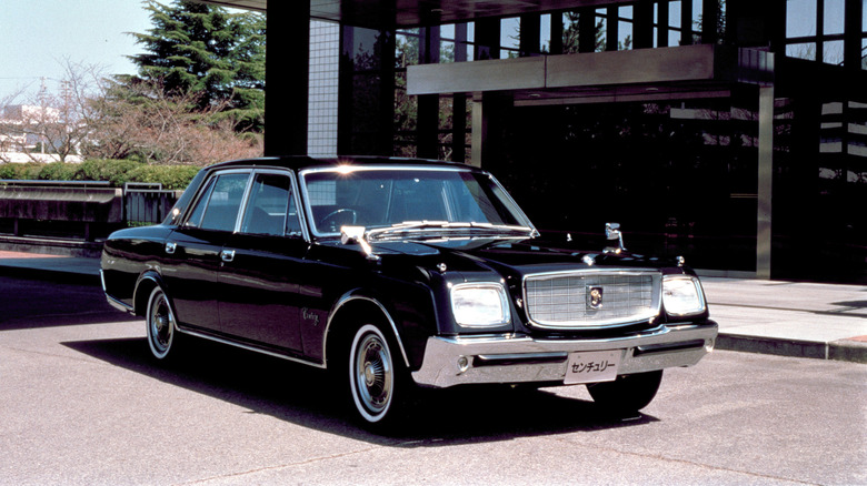 First generation Toyota Century parked