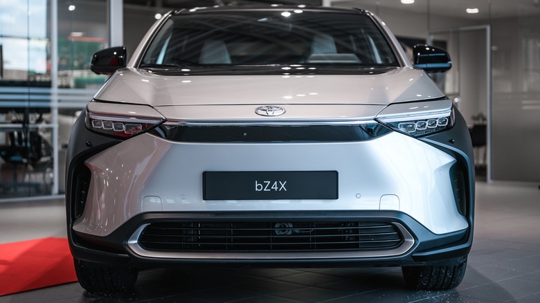Toyota Bz4x electric car