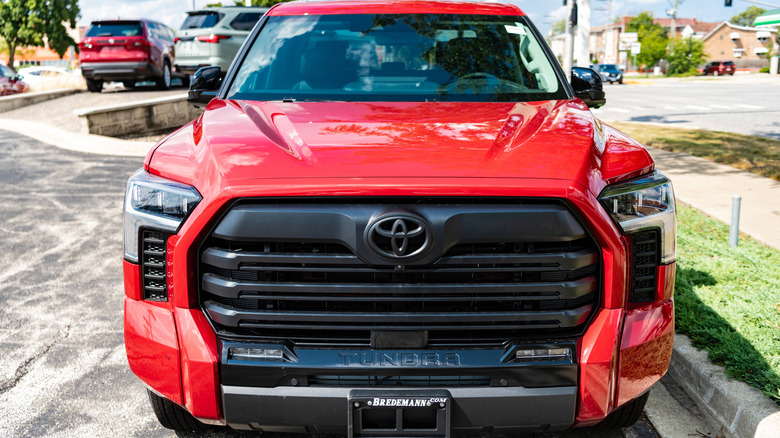 A 2024 Toyota Tundra pickup truck