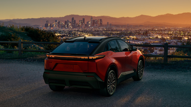 2026 Toyota C-HR parked at scenic overlook