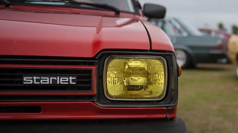 1981 Toyota Starlet parked side view