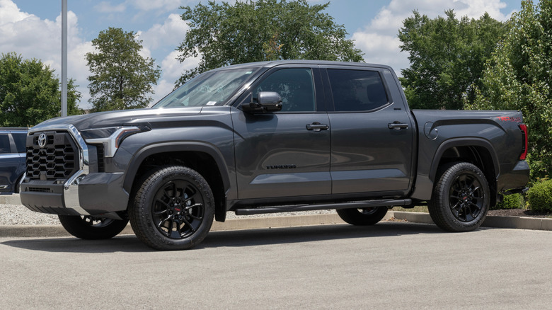 The Toyota Tundra 1794 on display