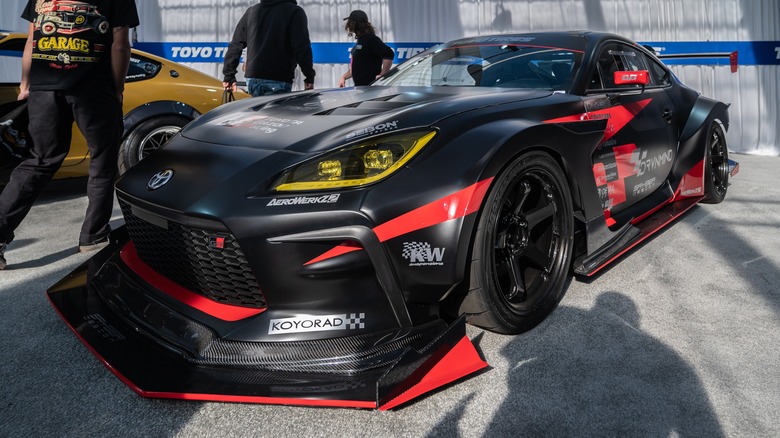 Modified Toyota GR86 at SEMA