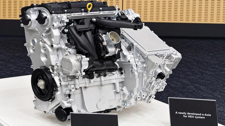 Toyota's next-gen gas powered engine for hybrids.