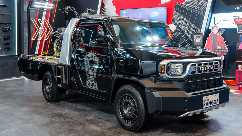 Black Toyota Hilux Champ
