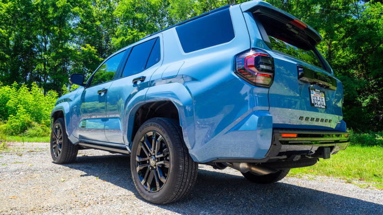 2026 Toyota 4Runner left rear three-quarter view