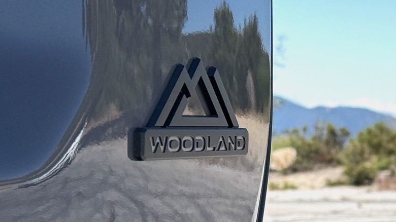 2026 Toyota RAV4 Woodland PHEV rear badge