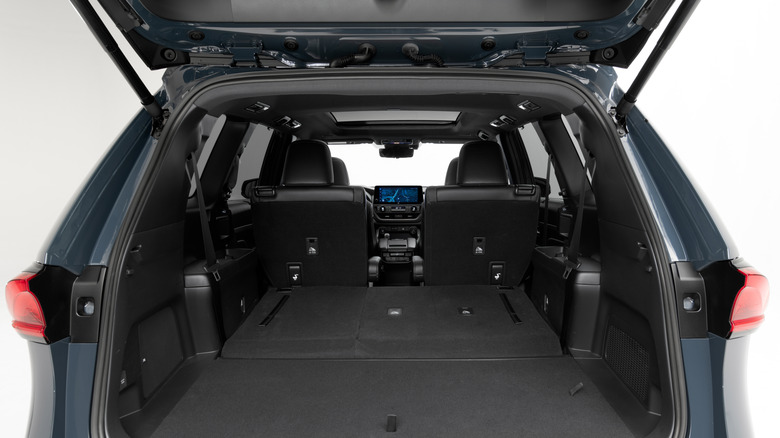 2024 toyota grand highlander suv cargo
