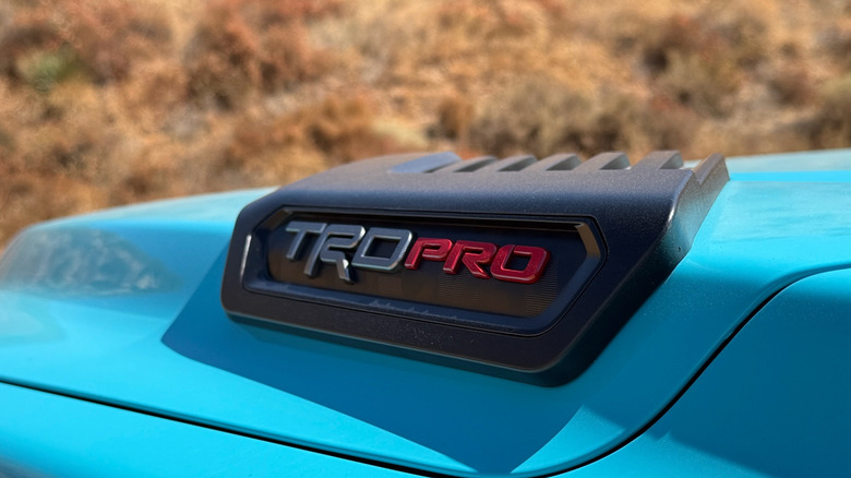 2026 Toyota Tundra TRD Pro hood emblem
