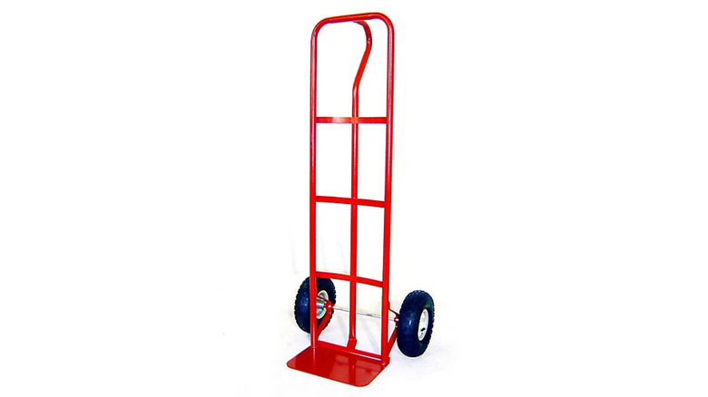 The JobSmart 2-Wheel Hand Truck on a white background