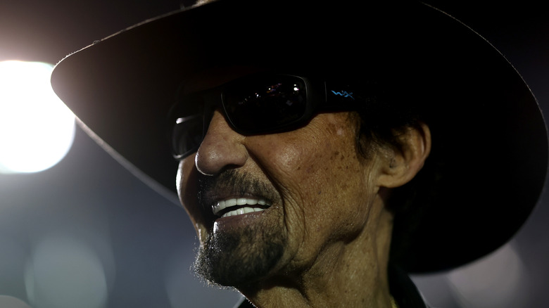 Richard Petty with sunglasses