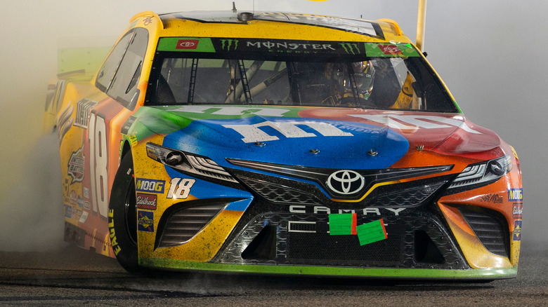 Kyle Busch winning 2019 NASCAR Cup Series