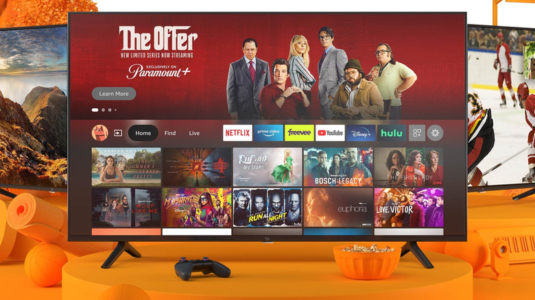 Fire TV interface
