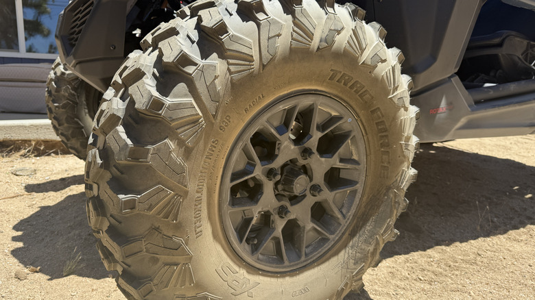 2026 Can-Am Maverick X3 wheel and tire