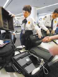 TSA laptop X-ray