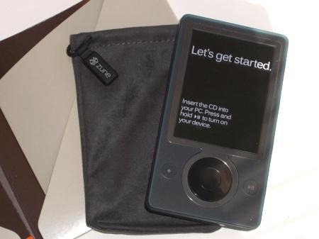 Zune unboxing