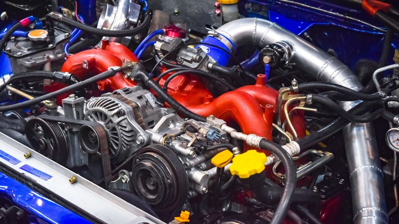 Subaru WRX Turbo engine