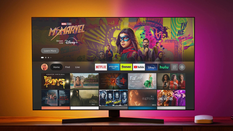 Amazon Fire TV interface
