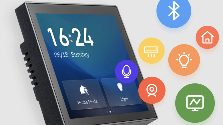 Tuya powered smart home panel