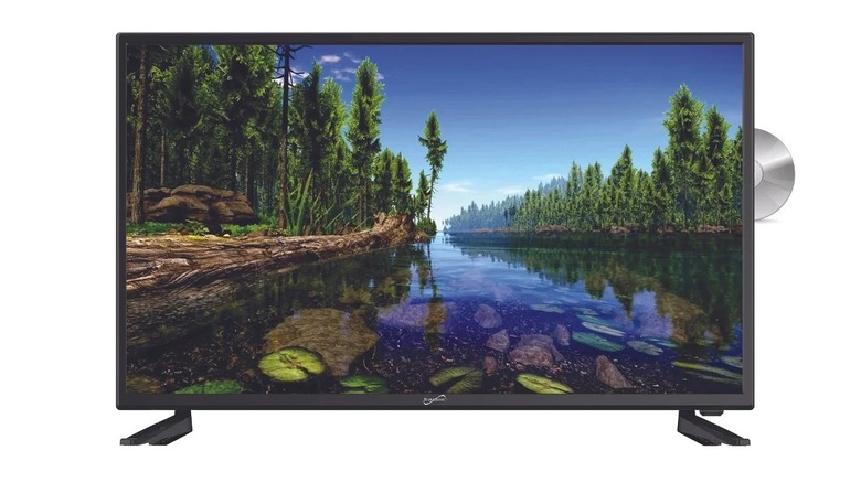 Supersonic 32 LED TV with built-in DVD player