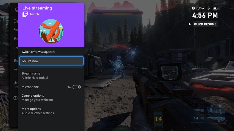 Twitch integration Xbox Dashboard