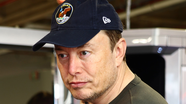 Elon Musk at event