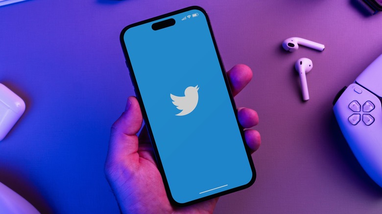 Twitter app on iPhone